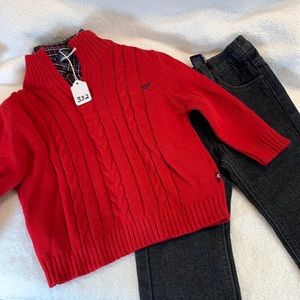 NWOT NAUTICA 3 PIECE SET SIZE 12 MONTHS